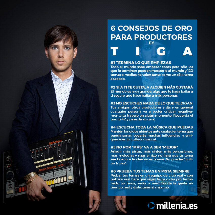 Producir siguiendo los 6 Consejos de Oro de Tiga es más satisfactorio que la cerveza de después del curro.