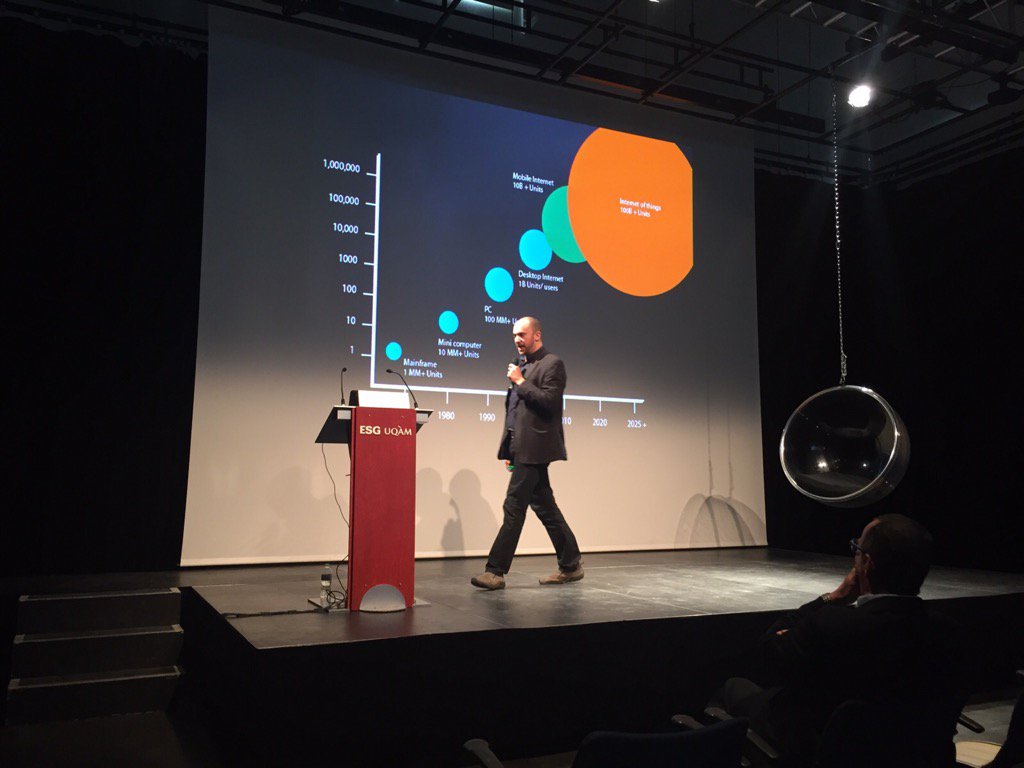 mcpc2015's tweet image. Mathieu Lachaine from @UbiosCo photo @benoitvermette #MCPC2015