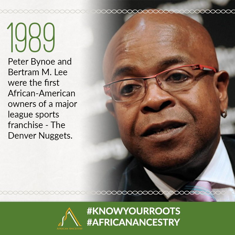 African Ancestry on Twitter "On this day in 1989, Peter Bynoe