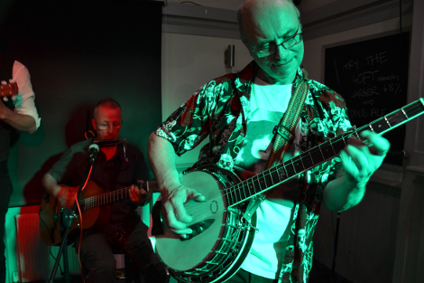 TheCoypus's tweet photo. A couple of nice pictures of us playing down @WarrantOE17 for We Shall Overcome https://t.co/MzOQ4CuJru