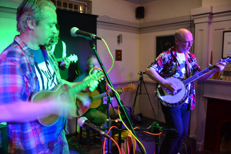 TheCoypus's tweet photo. A couple of nice pictures of us playing down @WarrantOE17 for We Shall Overcome https://t.co/MzOQ4CuJru