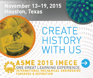 ASMEJournals's tweet image. Join us for #IMECE2015 4,000+ attendees, 20+ tracks, 240+ mechanical #engineering topics: bit.ly/IMECE2015