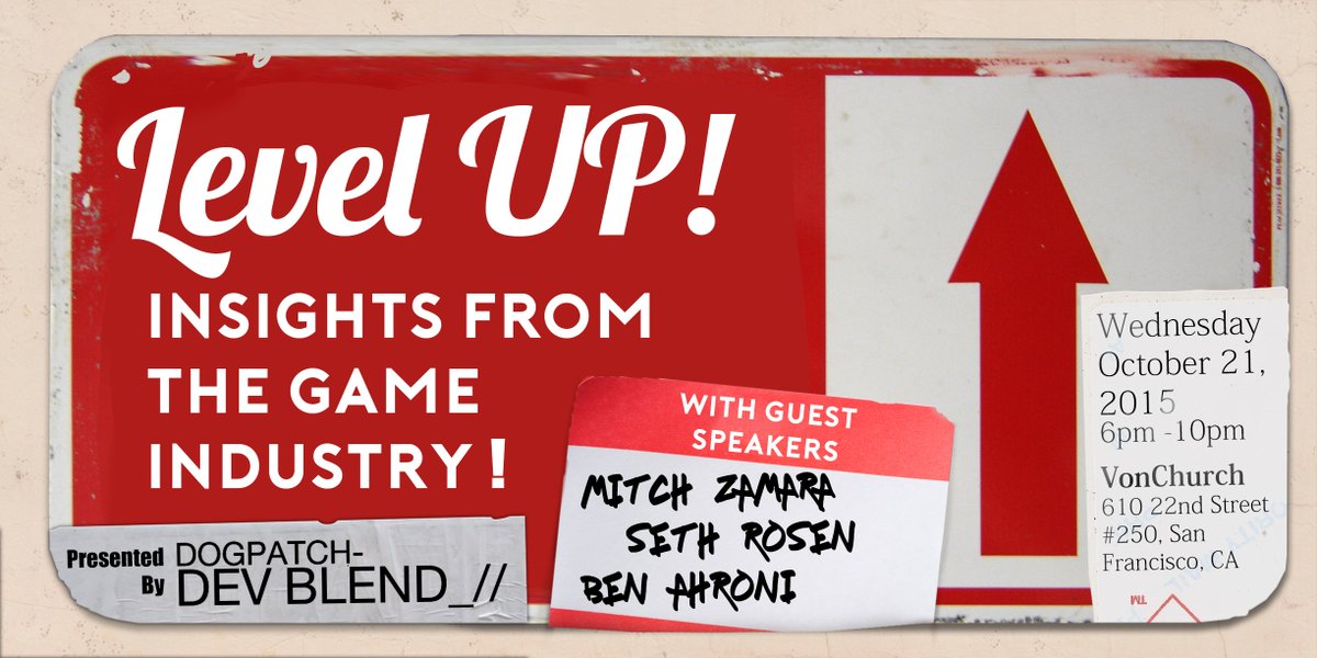 DevBlend's tweet image. Free event with 3 speakers from FunPlus, Hanger13, Storm8 exp. bit.ly/Oct2015DevBlend #Games #gamedev #networking