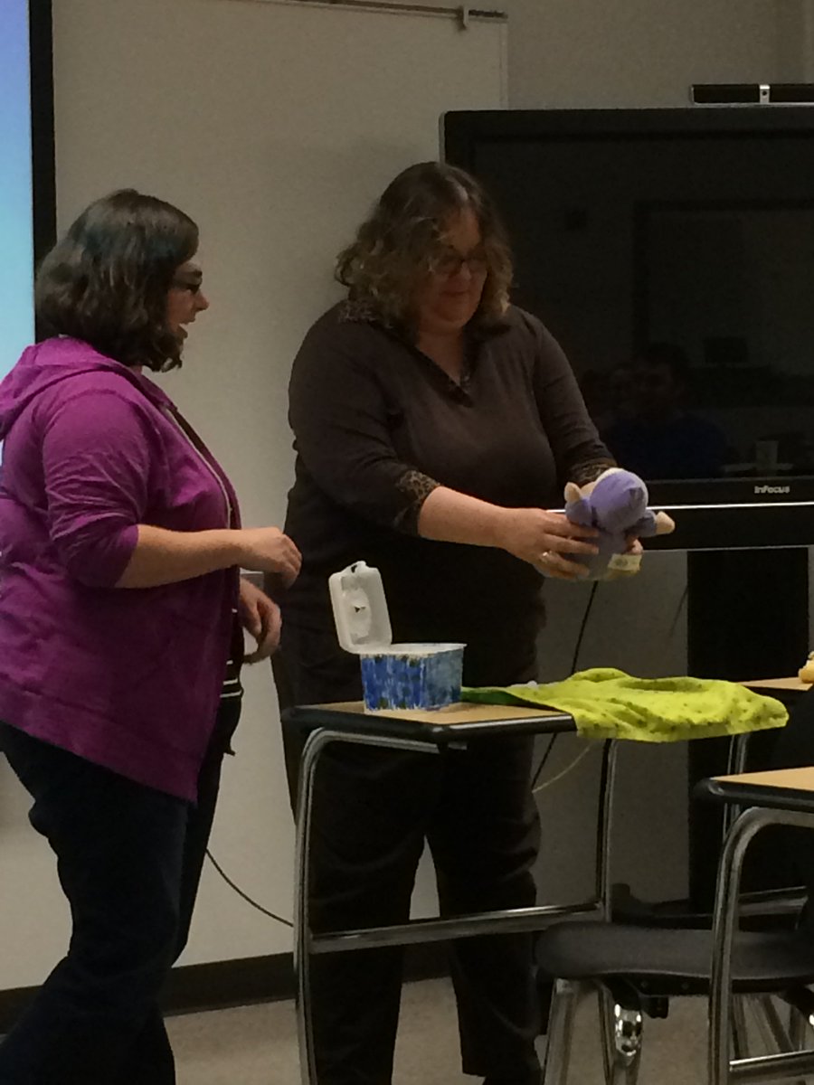 instructcomm's tweet image. Our ICR Faculty preparing for class! "The Demonstration Speech: One of the Most Memorable Days in CIS 110/111/112"