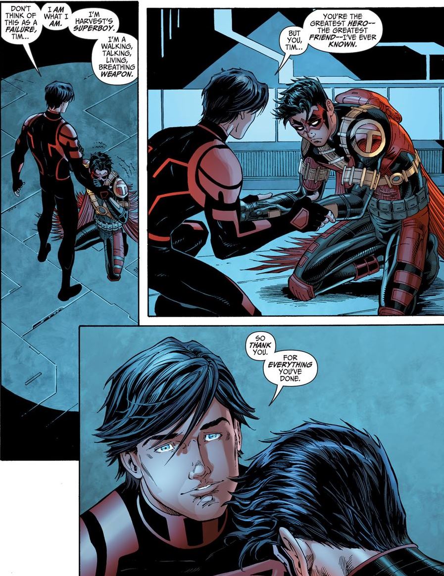 InASingIeBound's tweet image. "In the end, I was never truly a person, but rather an inanimate object. Superboy..no a living weapon, nothing more"