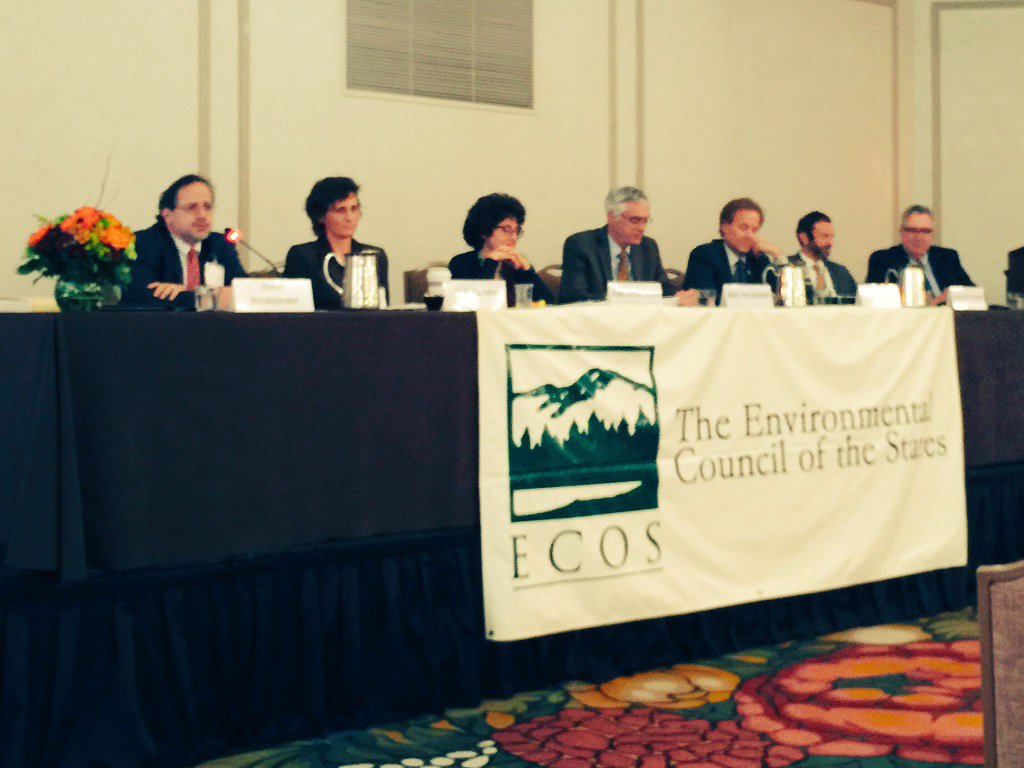 sarahehunt01's tweet photo. Our @NiskanenCenter's David Bookbinder discusses the advantages of a carbon tax @ECOStates. #ECOSTEP15 https://t.co/81jpPefIYu