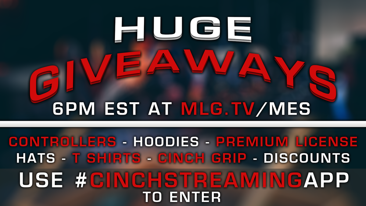 CinchGaming's tweet photo. Huge Giveaways Tonight at 6PM! 

Tune in to https://t.co/n9ocCzv7DK for the "Streaming App" Launch! https://t.co/YLWk0Nis2A