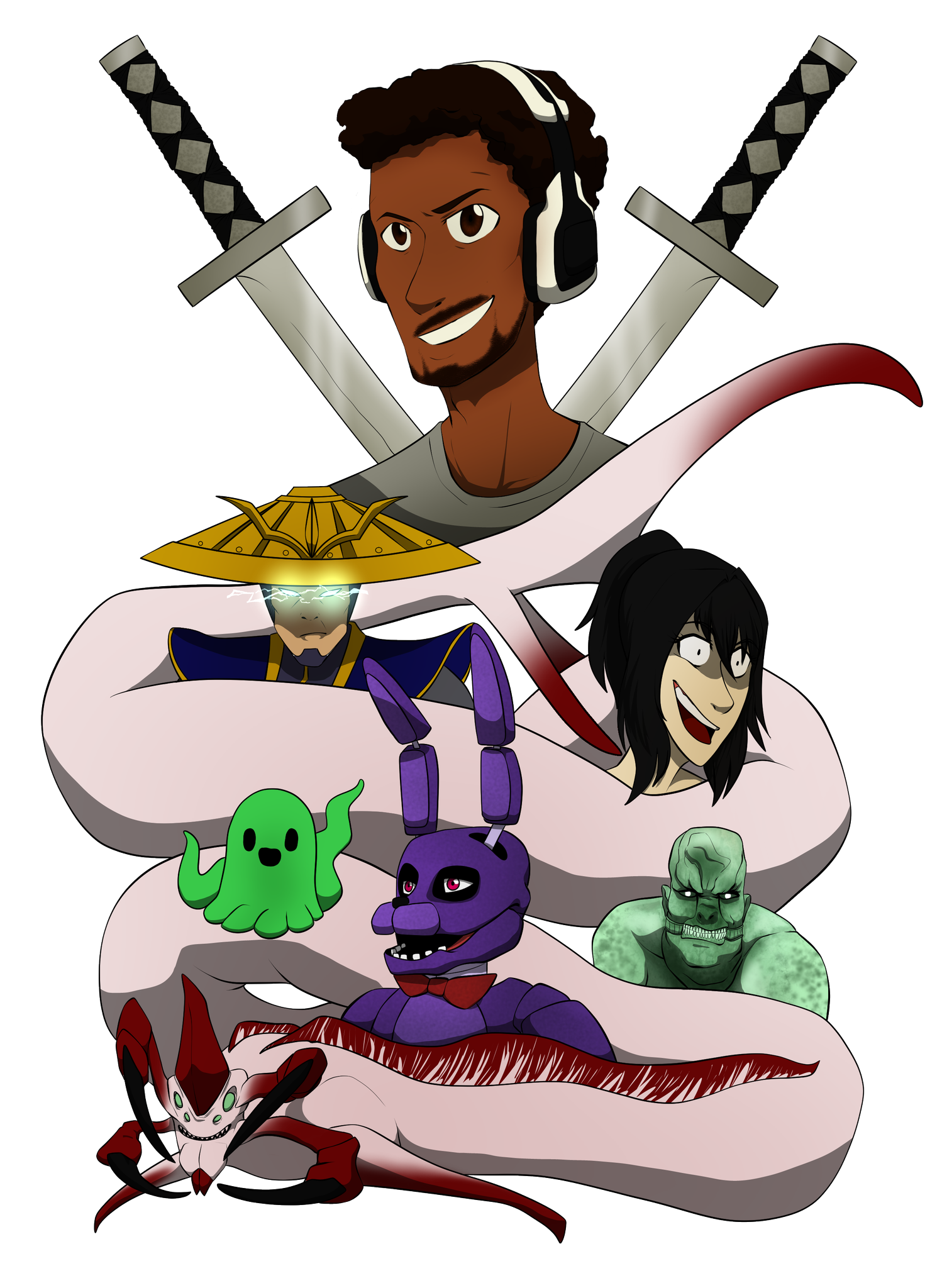 “@CoryxKenshin Made some fanart :D I may turn it in to a T-Shirt one day. 