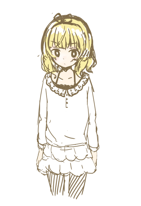 4巻シャロ落書き 