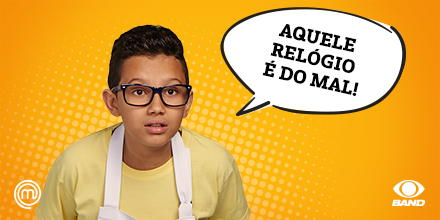 masterchefbr's tweet photo. Quem não ficar de olho no relógio, dança! #MasterChefBR https://t.co/yP4MwmskUc
