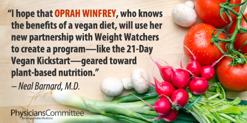Can <a href="/Oprah/">Oprah Winfrey</a> get millions of people to switch to a plant-based diet? Read more in my blog: ht.ly/TGQnu
