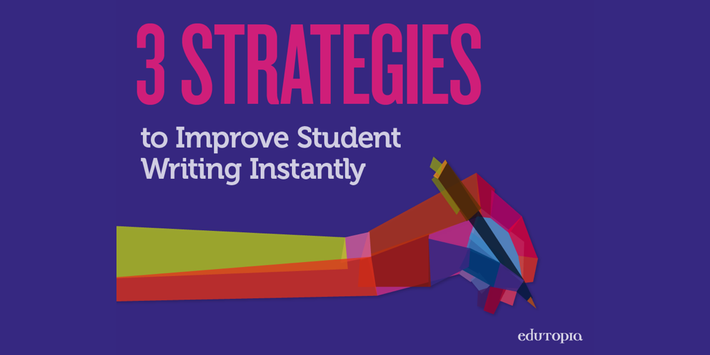 edutopia's tweet photo. "I don’t know what to write!" Eliminate excuses with these helpful tips: https://t.co/FcPpeivT1M. https://t.co/K4qCWU9t0C