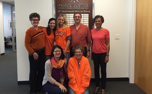 Public_Justice's tweet image. Oakland staff possibly even more orange for #UnityDay2015. More on our anti-bullying work bit.ly/1T0SmzV