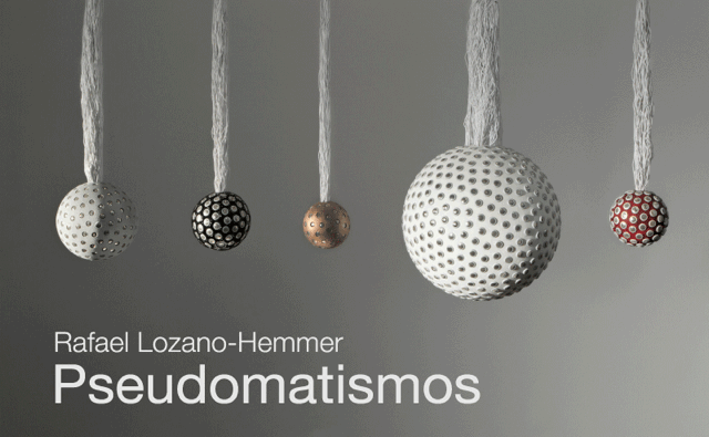 muac_unam's tweet photo. EL MUAC presenta “Pseudomatismos” de Rafael Lozano Hemmer. Miércoles 28, 7 p.m. ¡Gran inauguración! https://t.co/aBCFiigNar