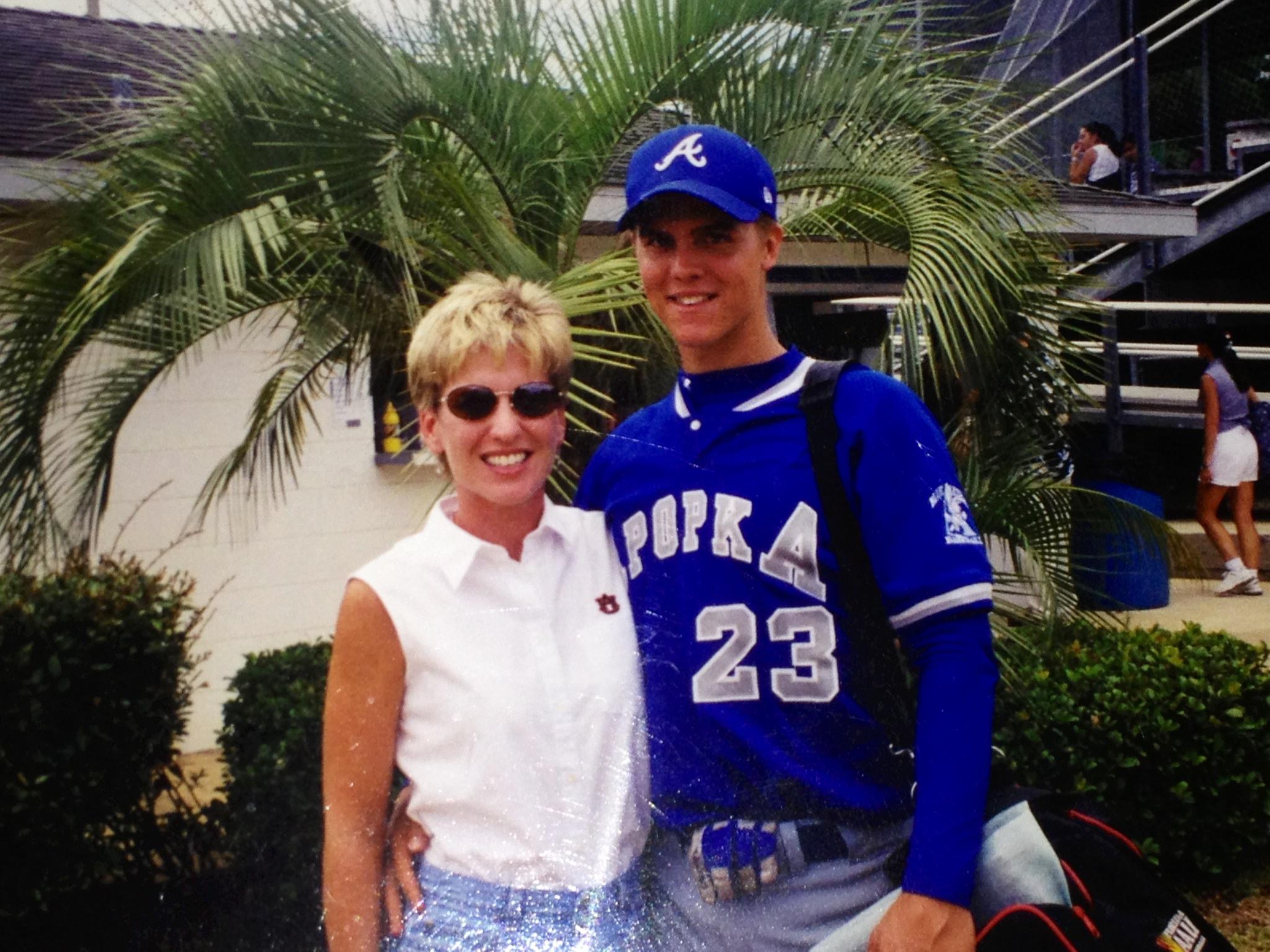 Happy Birthday to Zack Greinke!!!  Here with my wife at the Florida High School All-Star Baseball Game circa 2002!!! 