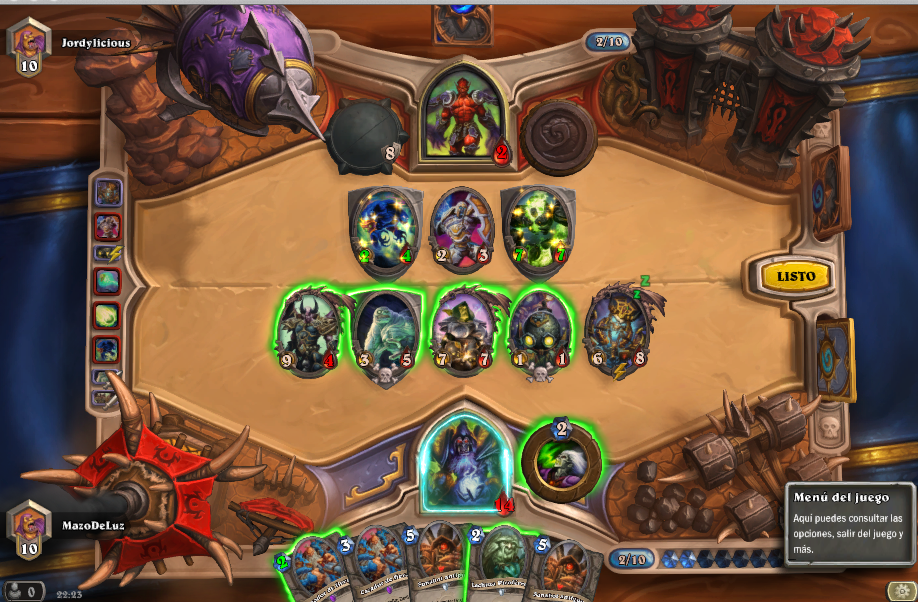 GuiaHearthStone's tweet image. ¿Estará ganada esta partida?