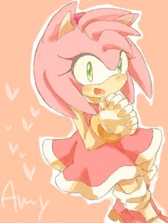 EverSoLovable's tweet image. "Hey! Amy Rose here! Mind giving a gal a follow and maybe some retweets?"