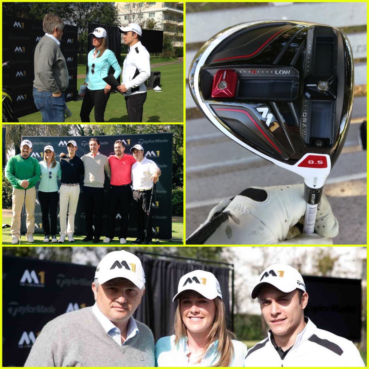 <a href="/LaReimers/">Marion Reimers</a> y <a href="/espnsutcliffe/">John Sutcliffe</a>, juntos mostrando su #LoveGolf #M1Driver #TaylorMadeGolf goo.gl/Wq0bpG