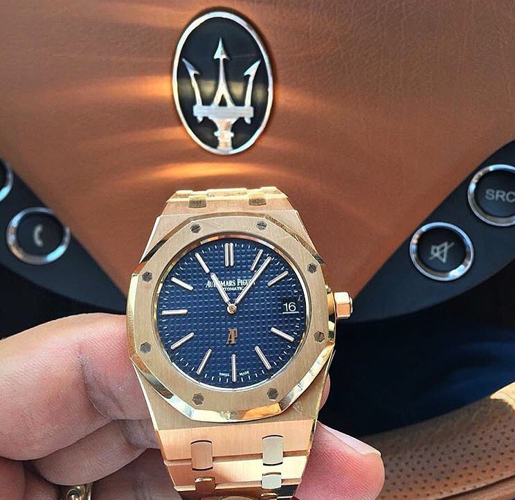 WatchFM's tweet image. ⚡️ Maserati AP Royal Oak Jumbo ⚡️