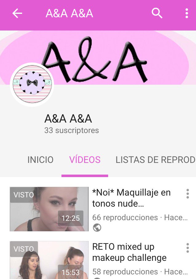 ainhoaYL's tweet photo. Mi canal de youtube 😊 https://t.co/dUZT5SDYCM