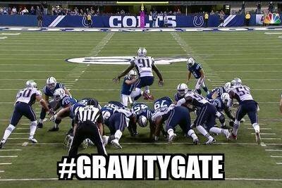 PatriotsBrazil's tweet photo. @Patriots sob investigação. kkkkkk #GravityGate https://t.co/f978qTe3OJ