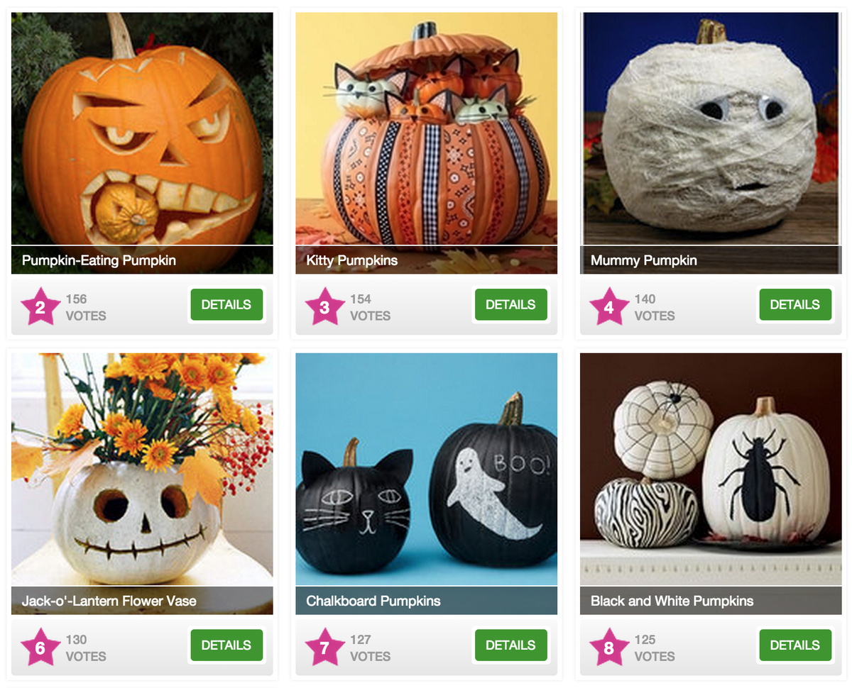 FavePages's tweet image. Top 10 Pumpkin Decorating Ideas &amp;gt; bit.ly/1pX16Hc