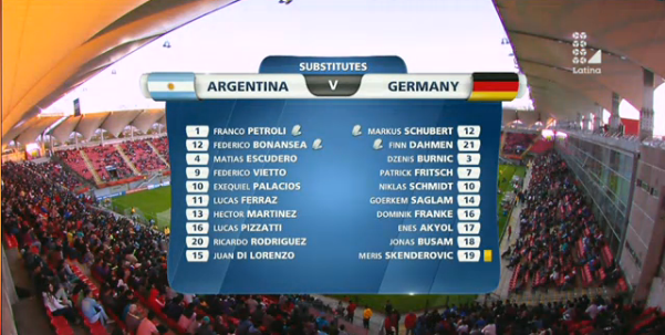 LatinaDeportes's tweet photo. #FIFAsub17 El equipo argentino está listo para enfrentar a Alemania. Mira este encuentro en https://t.co/pMa3a9ZqwY https://t.co/jTb6Iatw2x