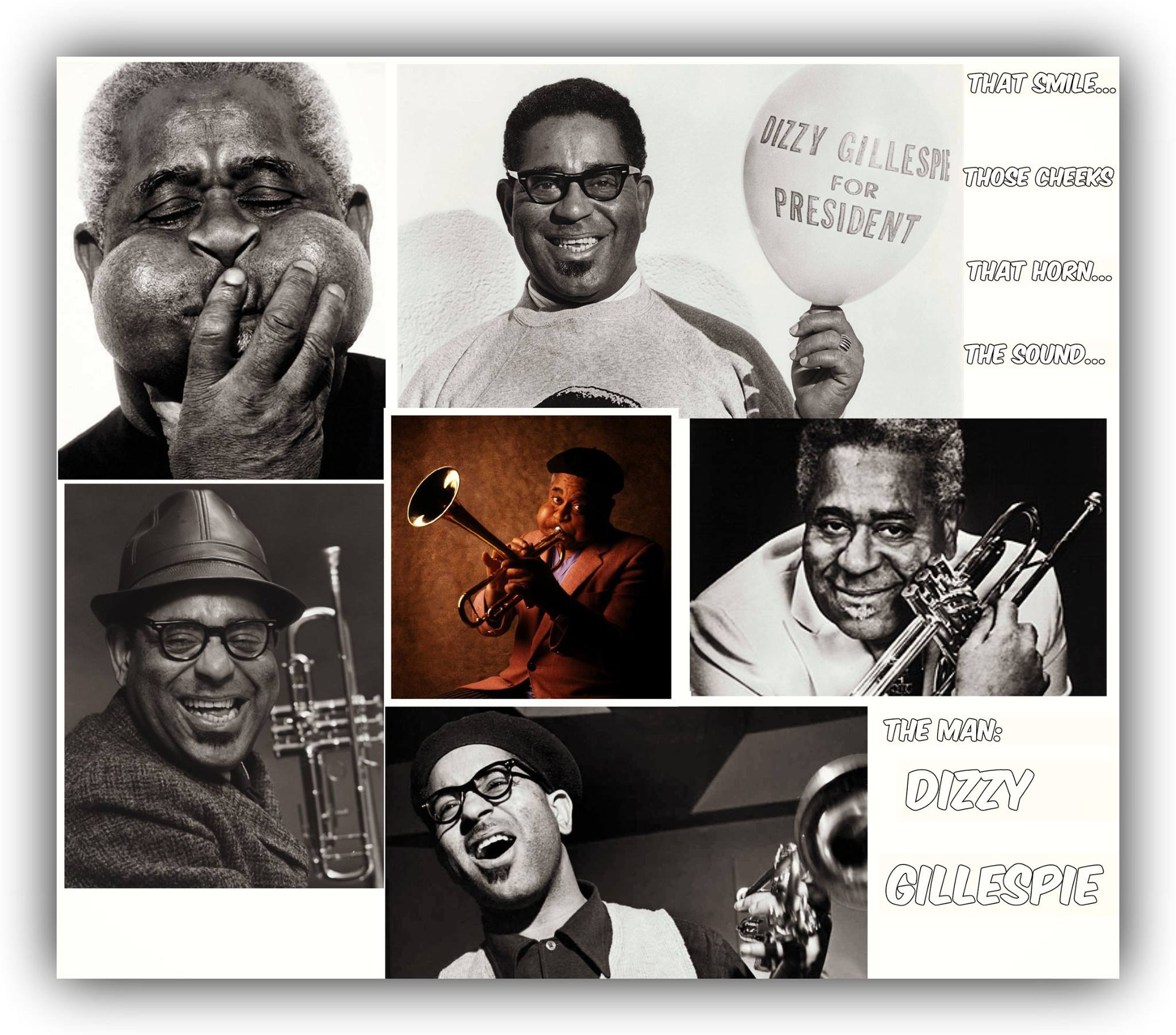 Happy Birthday to Dizzy Gillespie! December 2, WMI and 92Y present Arturo Sandoval\s special tribute concert to him 