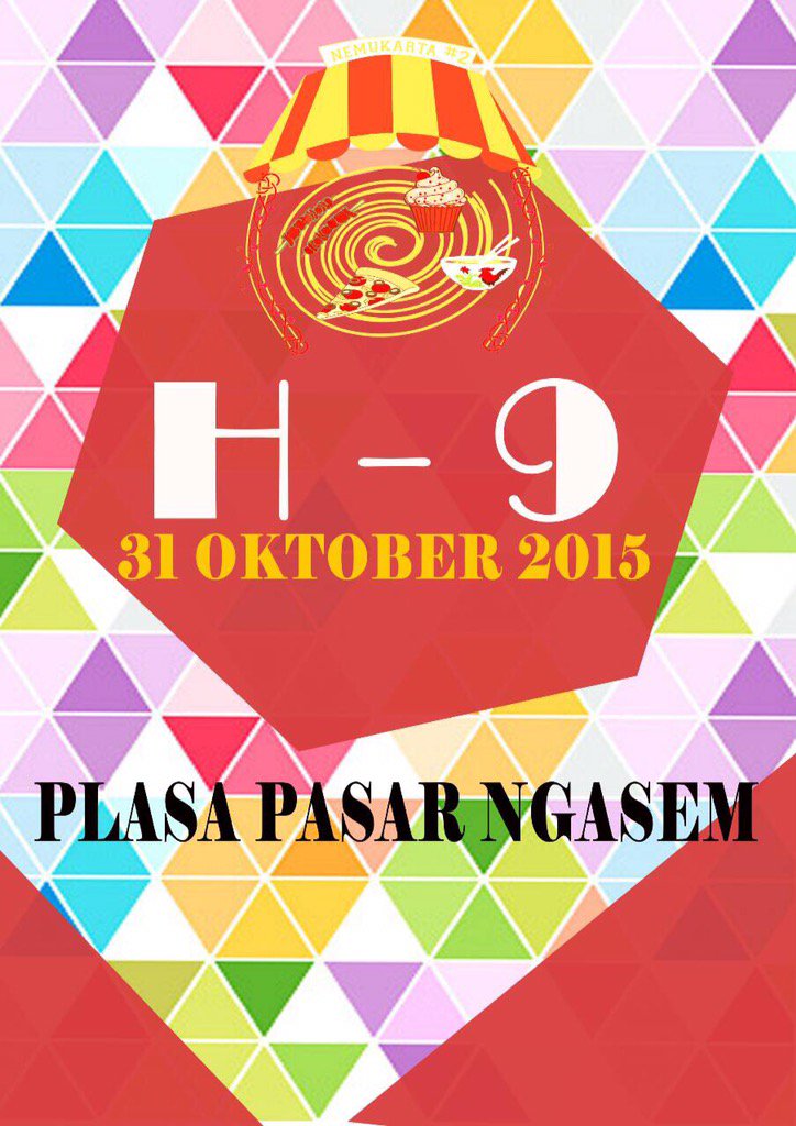 Wiih #Nemukarta2 sudah H-9 ajaaa, udah tau mau ke #Nemukarta2 sama siapa?