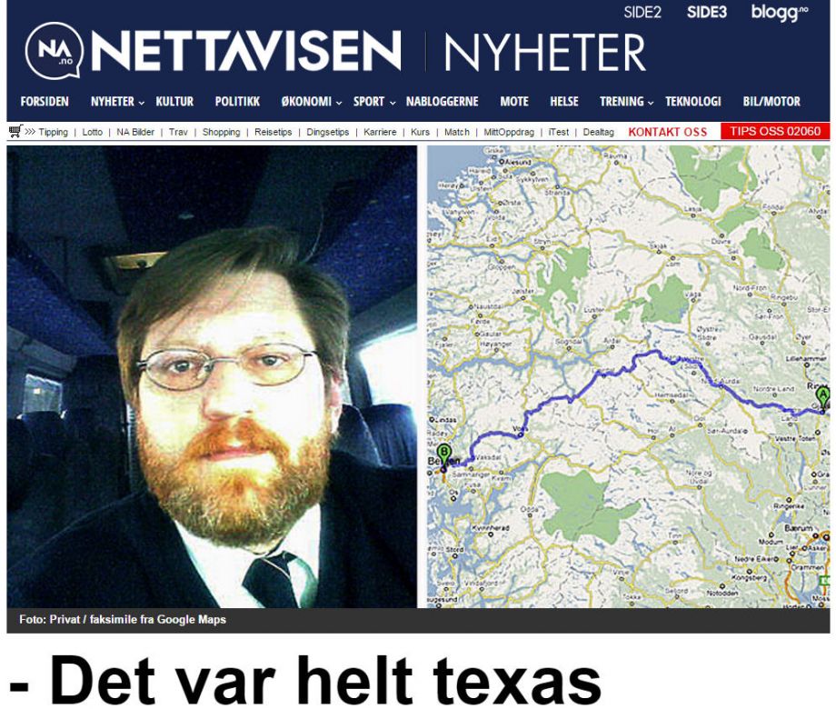 Norway has a special phrase for crazy situations: 'Totally Texas' sfg.ly/1ZYROz4