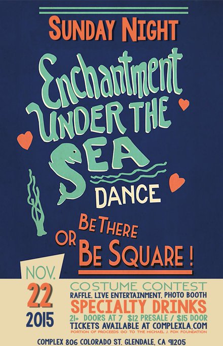 There are still tickets available for the Enchantment Under the Sea Dance Nov 22nd! There will be a DeLorean