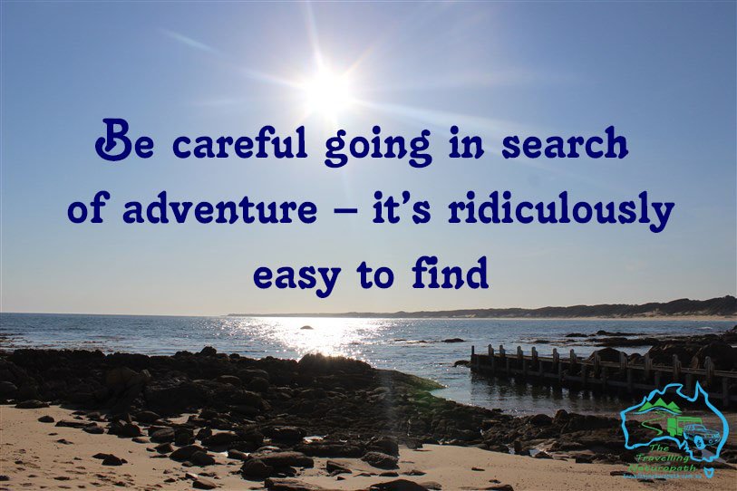 EarthBalanceAU's tweet photo. Be careful going in search of adventure – it’s ridiculously easy to find
#travelAustralia #adventure #travel https://t.co/U4BGix68Di