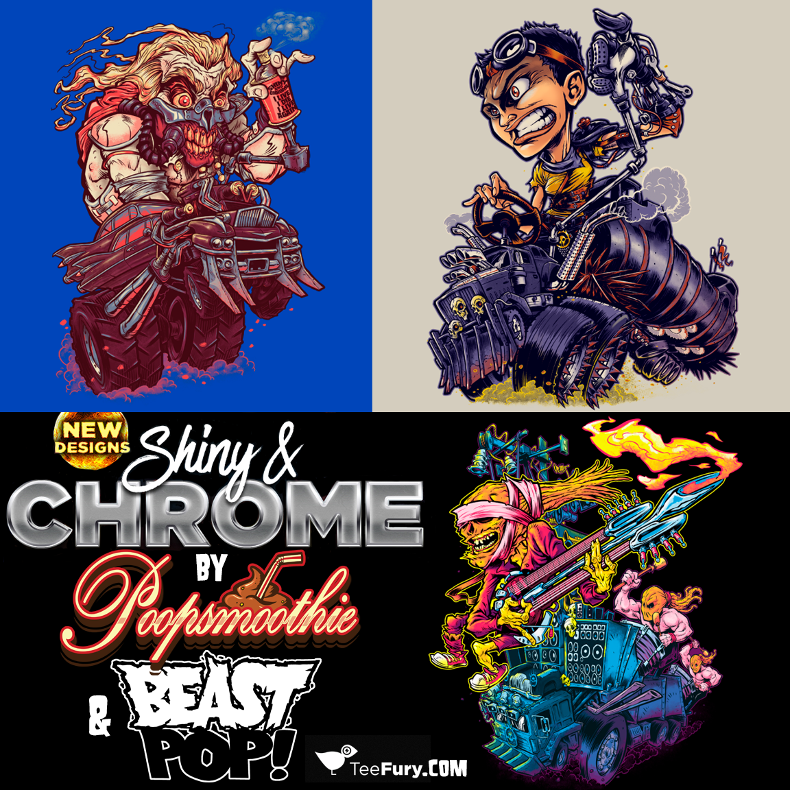 MAD MAX/RAT FINK designs 