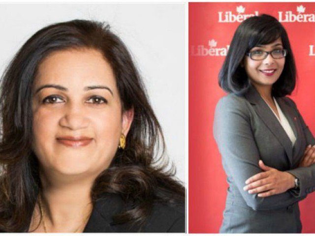 snobers's tweet photo. 2 Canadians of Pakistani origin #TakeBackTheWheel globally by getting elected in Canadian elections. @PakInnovates https://t.co/oAqzcPdA7h