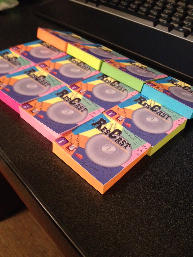 ResCastShow's tweet image. We're heading to @SWACURH2015 tomorrow. Come find us to get free ResCast post-its #reslife #conference #podcast