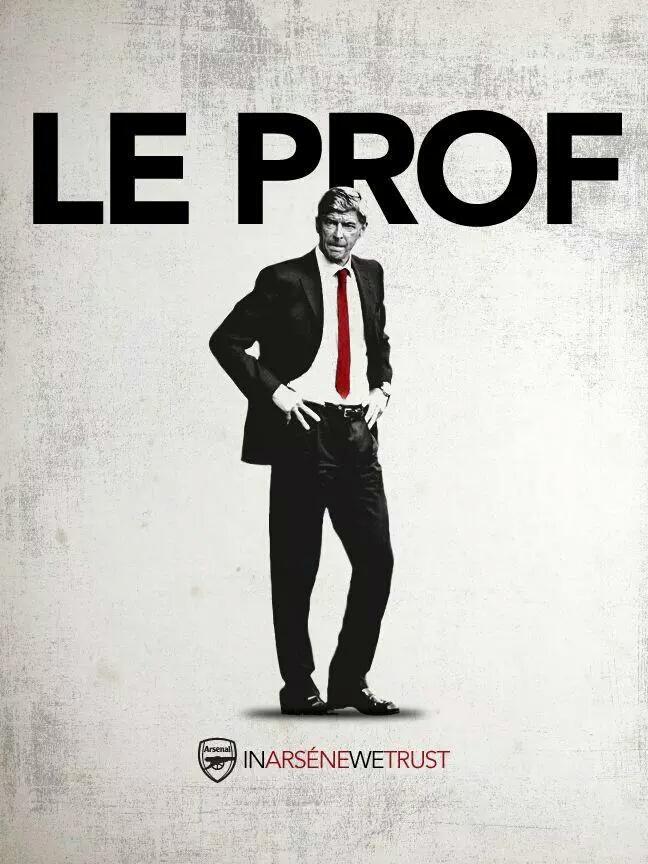Happy birthday Arsene Wenger! Let this season be ours!  