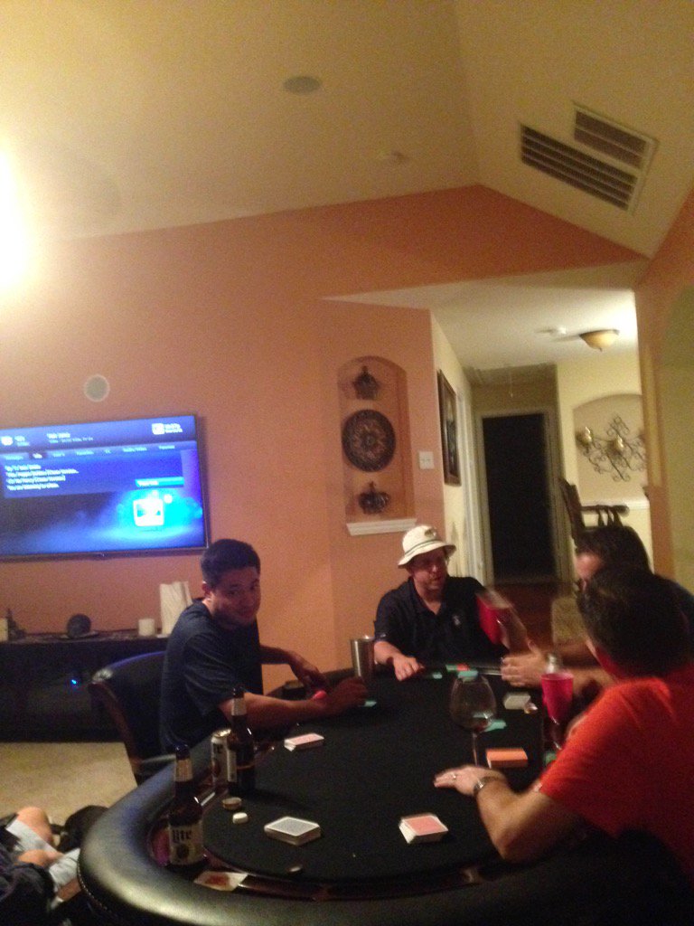 IKnowSoftware's tweet image. &quot;That&apos;s what we need, 6 dudes listening to #BabyFace.&quot; - Jeff #PartyOn #ModisDallas #PokerNight