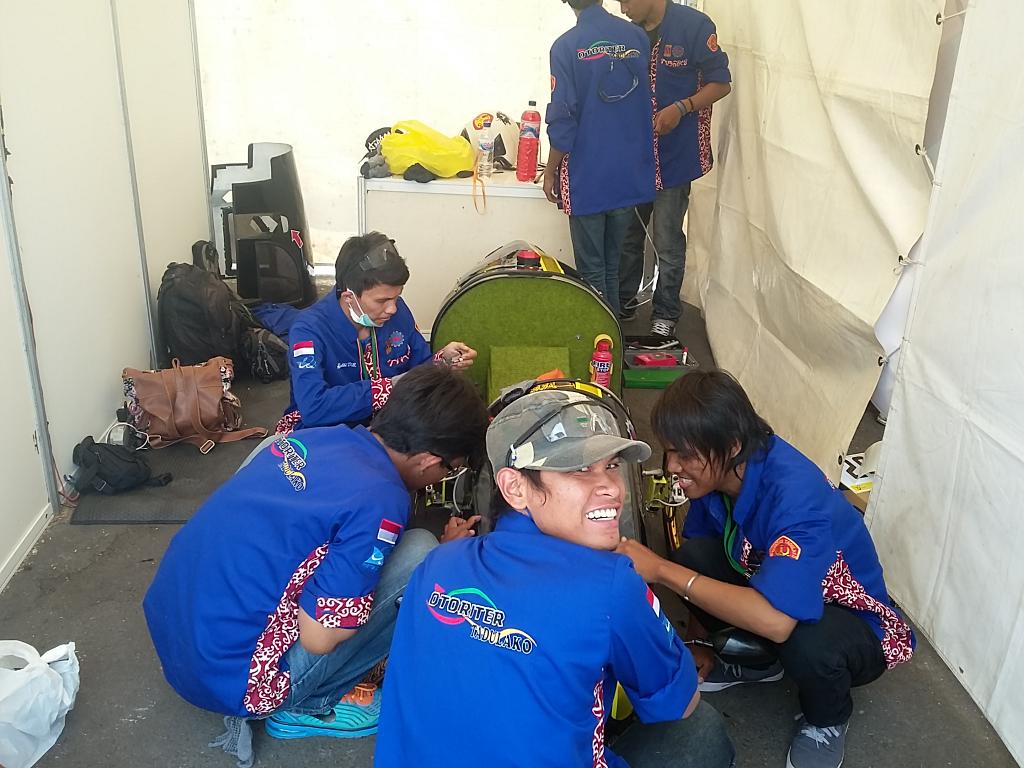 Cont. Kesibukan paddock P-GV Tadulako