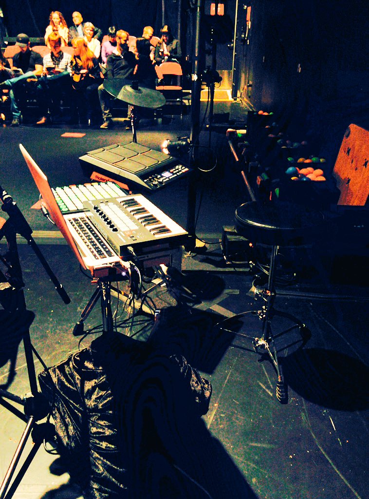 MulgraveTheatre's tweet photo. Reassembling brain after mind blown by @GOM_Circus @TheCultch #ASimpleSpace #stageeyeview Also saw Ableton in action https://t.co/LB2FYksXRX