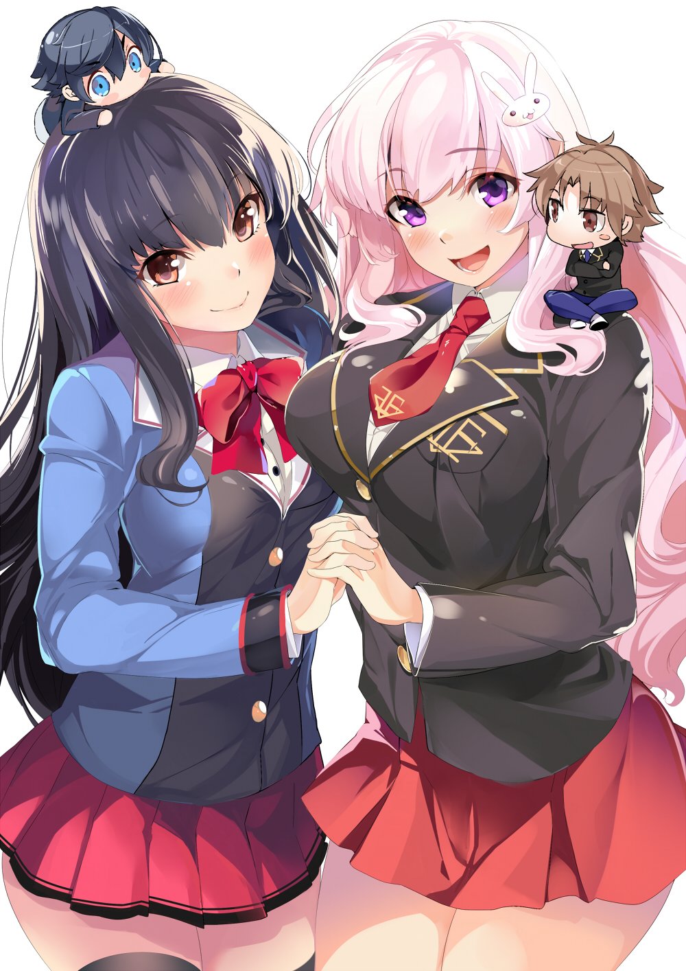 丸新 新作準備中 バカテス の井上堅二先生最新作 Lady Steady Go が10月30日発売です 挿絵担当しているのでよろしくおねがいします イラストは本作ヒロインの華凛とバカテスのヒロイン瑞樹です T Co 5xbzf5tvgb Twitter