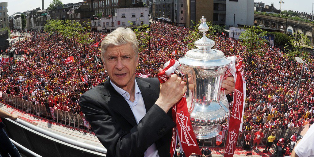 Happy birthday to Arsene Wenger! The manager is 66 today  