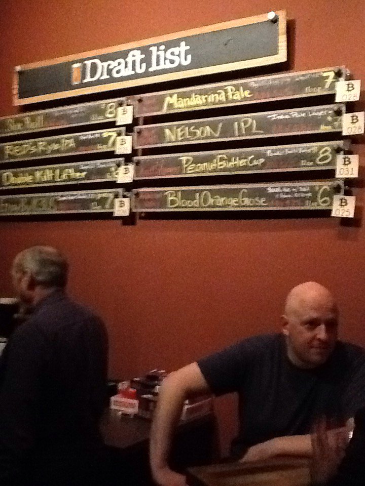 eve11's tweet image. Prices in #Bitcoin too. Post #BitPanel mingling at Grape &amp;amp; Grain.
