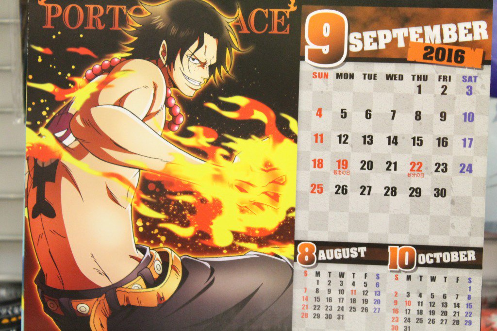 One Piece麦わらストア渋谷本店 カレンダー 16年もワンピース 普段見ることの出来ない姿が 16 Body Calendar 1 500円 税 好評発売中 Onepiece 麦わらストア T Co Kt1anmh6fh