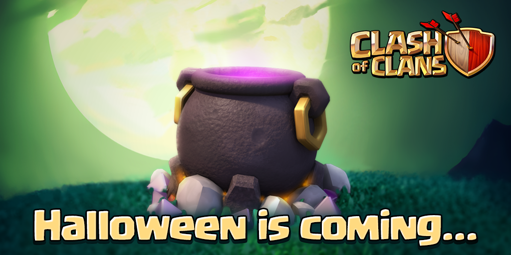 A spooky update is about to descent upon your village, Chief! Get ready, maintenance will start soon... 👻
