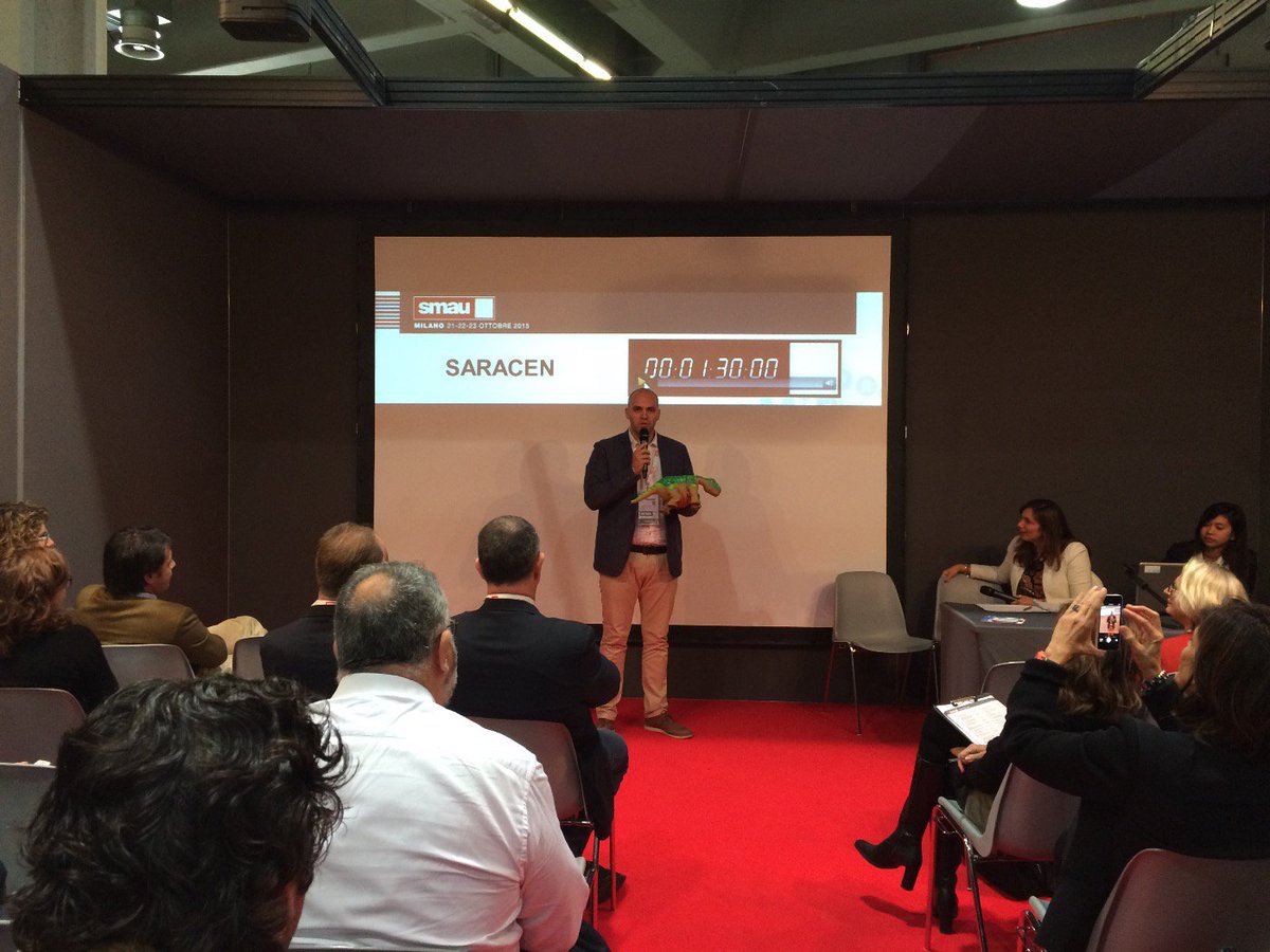#Smau Speed Pitch, il robot per la pet therapy si presenta <a href="/smaunotes/">SMAU</a> <a href="/PONREC/">PONREC</a> #robot4autism