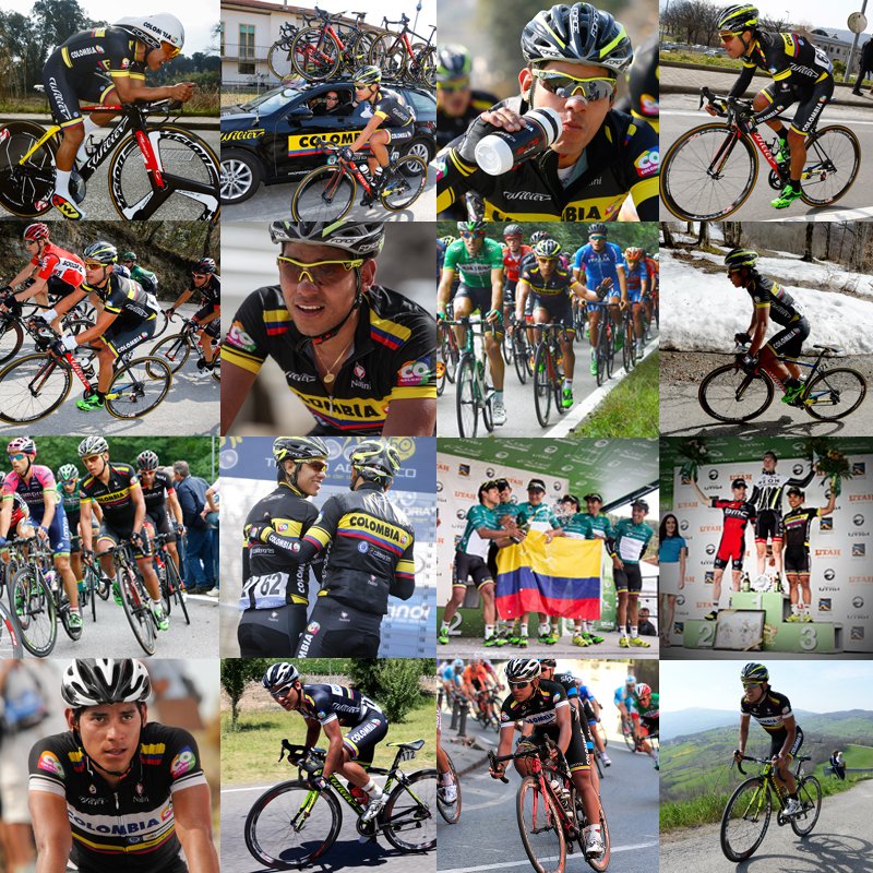 Fue un orgullo correr con la bandera 🇨🇴 por todo el mundo con <a href="/Col_Coldeportes/">Colombia Pro Cycling</a> ¡GRACIAS! Pronto: noticias del 2016😃