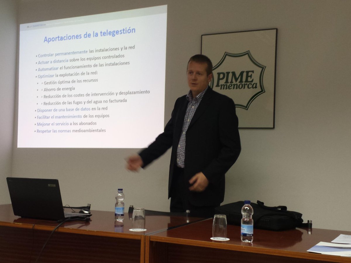 pimemenorca's tweet image. ASOC. AGUAS: Las empresas suministradoras de agua de Menorca conocen mejor la telegestión de redes con Aintas.