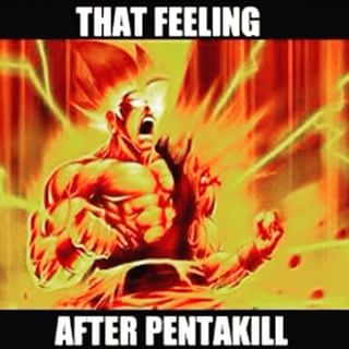 DeinesSergej's tweet photo. That Feeling :-) #supasajagen #goodfeeling #pentakill https://t.co/0NTE80khnP