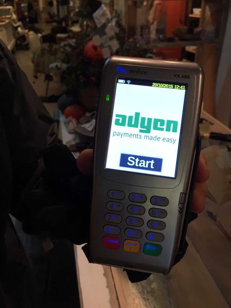 Adyen payment terminals