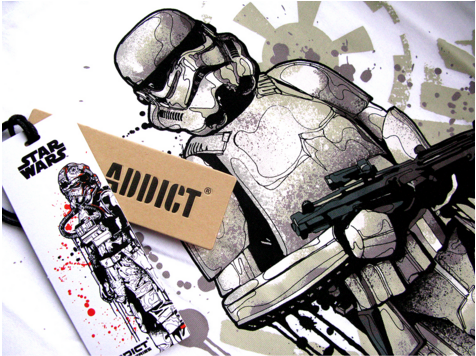 AddictClothing's tweet photo. How many of you remember our Mitchy Bwoy x Star Wars collaboration? #starwars #tbt https://t.co/0jVXMOHjtA